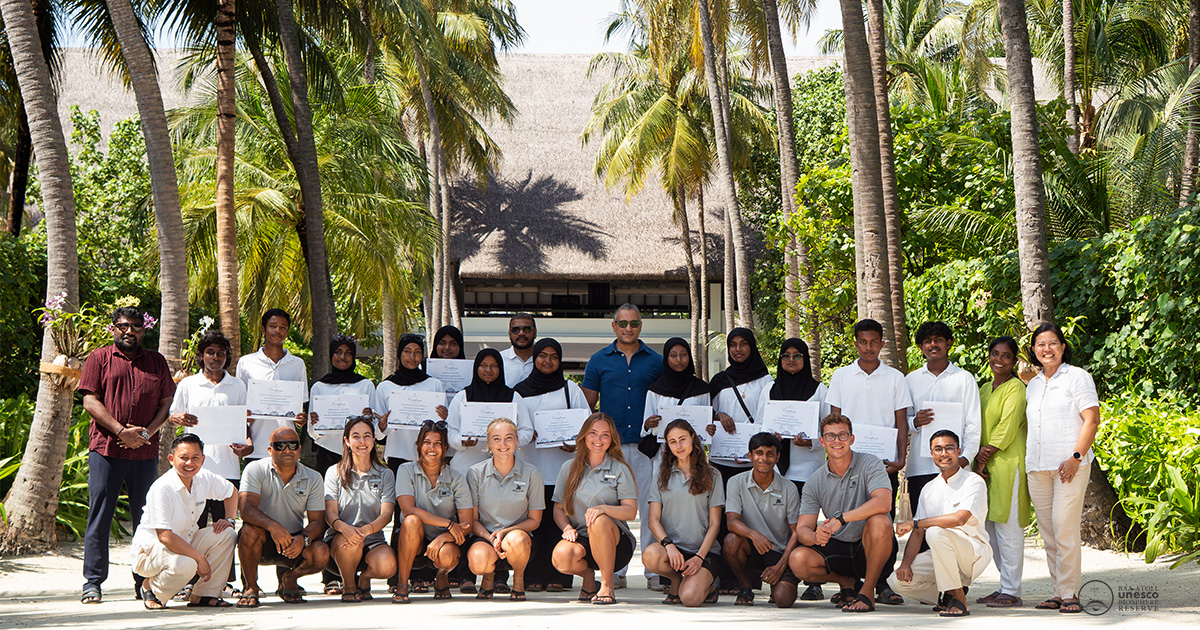 Stage 2 Marine Biology Internship Programme 2026 Concludes at Landaa Giraavaru