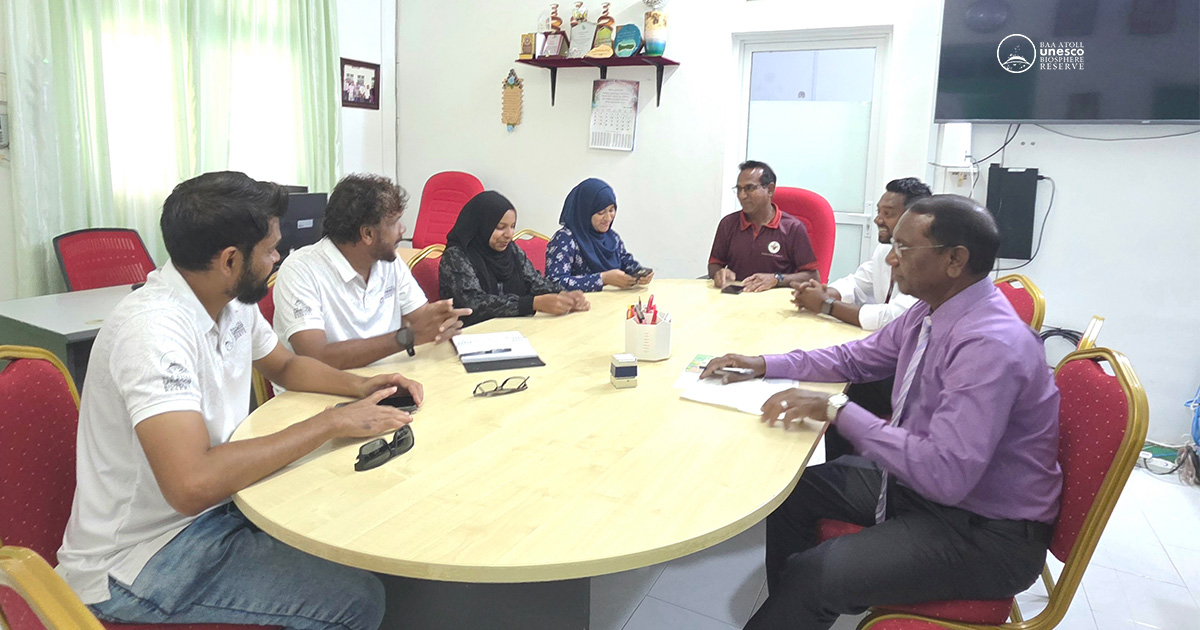BACF and Baa Atoll Biosphere Reserve Office Strengthens Partnerships with Newly Elected Island Councils